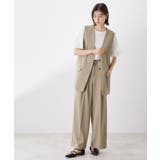 ノーカラージレ【セットアップ可/洗濯機OK】 | THE SHOP TK | 詳細画像14 