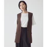 ノーカラージレ【セットアップ可/洗濯機OK】 | THE SHOP TK | 詳細画像6 