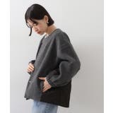 前後で印象が変わる ドッキングノーカラージャケット | THE SHOP TK | 詳細画像1