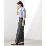 【美脚見え】タックワイドパンツ【セットアップ可】 | THE SHOP TK | 詳細画像7