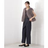 【美脚見え】タックワイドパンツ【セットアップ可】 | THE SHOP TK | 詳細画像25