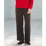 【美脚見え】タックワイドパンツ【セットアップ可】 | THE SHOP TK | 詳細画像1