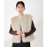 フェイクファーベスト | THE SHOP TK | 詳細画像8 