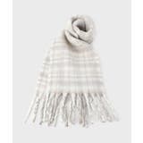 【大き目サイズ】大人ふわふわチェックマフラー | THE SHOP TK | 詳細画像2 