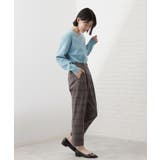 【着丈選べる/XS~XLサイズ】あったか裏起毛テーパードパンツ | THE SHOP TK | 詳細画像12