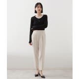 【着丈選べる/XS~XLサイズ】あったか裏起毛テーパードパンツ | THE SHOP TK | 詳細画像27