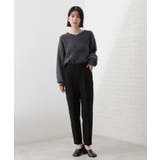 【着丈選べる/XS~XLサイズ】あったか裏起毛テーパードパンツ | THE SHOP TK | 詳細画像35