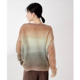 スペースダイ透かし編みニット | THE SHOP TK | 詳細画像2 