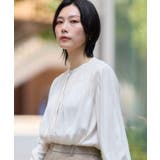 ヴィンテージサテンギャザーシャツ | THE SHOP TK | 詳細画像1 