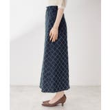 ジャカードデニムロングスカート【洗濯機OK】 | THE SHOP TK | 詳細画像10 