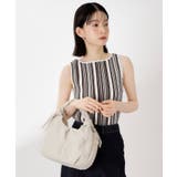 ロゴショルダー付きナイロンミニボストン | THE SHOP TK | 詳細画像3 