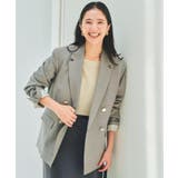 チャコールグレー(014) | 【今羽織るなら】ダブルブレストジャケット【セットアップ可/洗える】 | THE SHOP TK