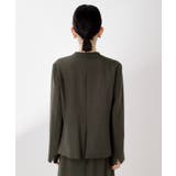 ビジネスノーカラージャケット【セットアップ可/洗える】/CAVIANシリーズ | THE SHOP TK | 詳細画像15 