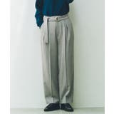 ベルト付バレルパンツ【セットアップ可】/CAVIANシリーズ | THE SHOP TK | 詳細画像2 