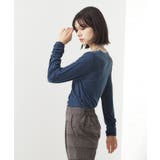 【程よいシアー感】ベロア袖クシュプルオーバー | THE SHOP TK | 詳細画像5 