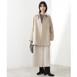 クラシカルな装い ウールライクスタンドカラーコート | THE SHOP TK | 詳細画像24 