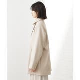 クラシカルな装い ウールライクスタンドカラーコート | THE SHOP TK | 詳細画像33 