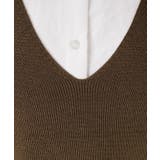 【春まで着られる】ニットベスト＆ブラウスセット/洗濯機OK | THE SHOP TK | 詳細画像19 