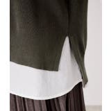 【春まで着られる】ニットベスト＆ブラウスセット/洗濯機OK | THE SHOP TK | 詳細画像29 