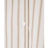 【後ろ姿もサマになる】ストライプ バックシャーリングシャツ/体型カバー/洗える | THE SHOP TK | 詳細画像9 