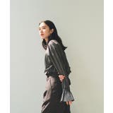 袖プリーツ&バックシャーリングシャツ【体型カバー/洗える】 | THE SHOP TK | 詳細画像3 