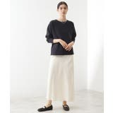 サテンAラインスカート【洗える】 | THE SHOP TK | 詳細画像7 