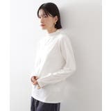 【冬のレイヤードスタイルに/吸湿発熱】 シャーリングカットソー | THE SHOP TK | 詳細画像1