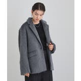 纏うだけで大人上品 シャギーチェスターハーフコート | THE SHOP TK | 詳細画像2 