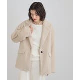 纏うだけで大人上品 シャギーチェスターハーフコート | THE SHOP TK | 詳細画像5 