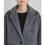 纏うだけで大人上品 シャギーチェスターハーフコート | THE SHOP TK | 詳細画像12 