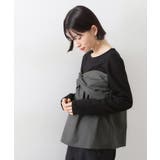 布帛切替カットソー | THE SHOP TK | 詳細画像5 