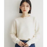 【毛玉になりにくい/蓄熱性】春色_美人ガーターニット/洗える/体形カバー | THE SHOP TK | 詳細画像4 