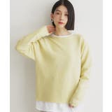 【毛玉になりにくい/蓄熱性】春色_美人ガーターニット/洗える/体形カバー | THE SHOP TK | 詳細画像18 
