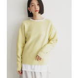 【毛玉になりにくい/蓄熱性】春色_美人ガーターニット/洗える/体形カバー | THE SHOP TK | 詳細画像8 
