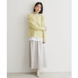【毛玉になりにくい/蓄熱性】春色_美人ガーターニット/洗える/体形カバー | THE SHOP TK | 詳細画像21 