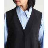 【汚れ＆シワが付きにくい/セレモニー/通勤】ダブルクロスジレ/洗濯機OK | THE SHOP TK | 詳細画像17 