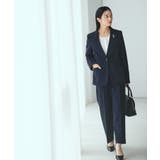 ダブルクロスワイドパンツ 洗える サスティナブル | THE SHOP TK | 詳細画像3