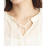 袖刺繍コットンブラウス【洗える】 | THE SHOP TK | 詳細画像16