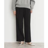 ブラック(019) | 【CAVIAN】ベーシックワイドパンツ/洗濯機OK | THE SHOP TK