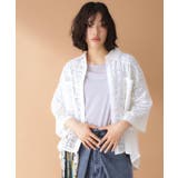 オフホワイト(003) | 総レースシャツ【洗える】 | THE SHOP TK