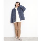 【体形カバー】総針ペプラムニット/洗える | THE SHOP TK | 詳細画像3 