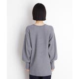 【体形カバー】総針ペプラムニット/洗える | THE SHOP TK | 詳細画像15 