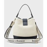 合皮×雑材コンビバック【ロゴベルト付】 | THE SHOP TK | 詳細画像3