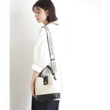 合皮×雑材コンビバック【ロゴベルト付】 | THE SHOP TK | 詳細画像15