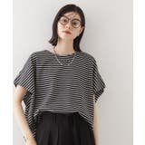 ネイビー(394) | ポンチボリュームプルオーバー【体型カバー/洗える/シワになりにくい】 | THE SHOP TK