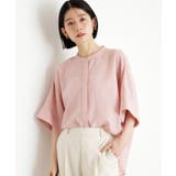 ライトピンク(970) | ドルマンブラウス【7色展開/洗濯機OK/体型カバー】 | THE SHOP TK