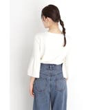 【接触冷感/体型カバー】7分袖フレアニット/洗濯機OK/UVケア | THE SHOP TK | 詳細画像11