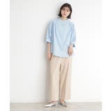 【体型カバー】6分袖バックシャーリングシャツ/洗える | THE SHOP TK | 詳細画像14 