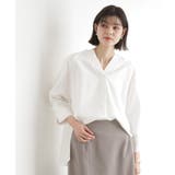 オフホワイト(003) | ブラウス見えカットソー【洗える】 | THE SHOP TK