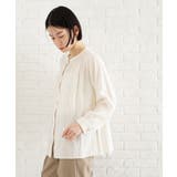 【通勤/セレモニー】ヴィンテージサテンブラウス/洗える | THE SHOP TK | 詳細画像2 